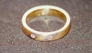 Ring Gelbgold mit Brillanten